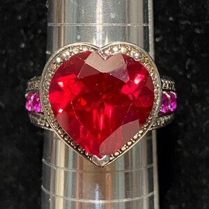 Ring Topaz Size 10 5.818 Carats STS Jewelry Sterling Silver 925